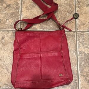 The Sak Cherry Red Crossbody Bag